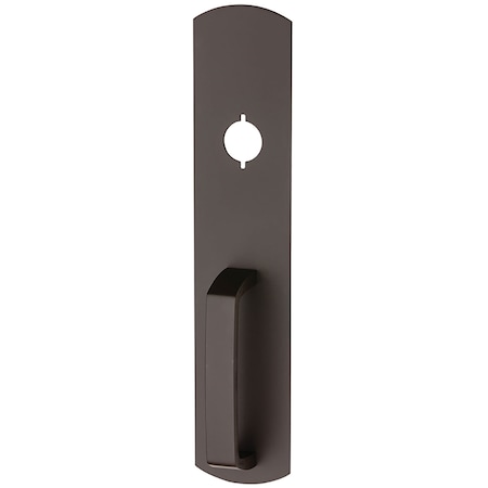 Von Duprin Exit Trim, 990NL Pull, Fire Rated, Night Latch, SP313, LC 990NL-R/V SP313